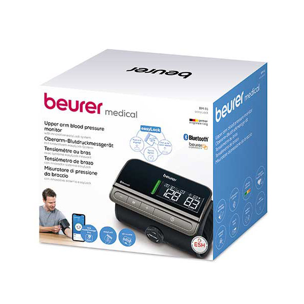 Beurer BM28 Upper Arm Blood Pressure Monitor with Patented Resting Ind –  elkholoodmedical