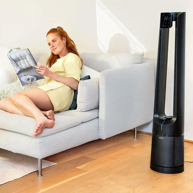 2-in-1 air purifier and fan LV 500 PureFlow