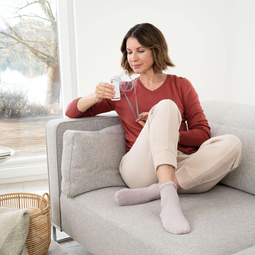 Fast and effective inhalation – at home and on the move